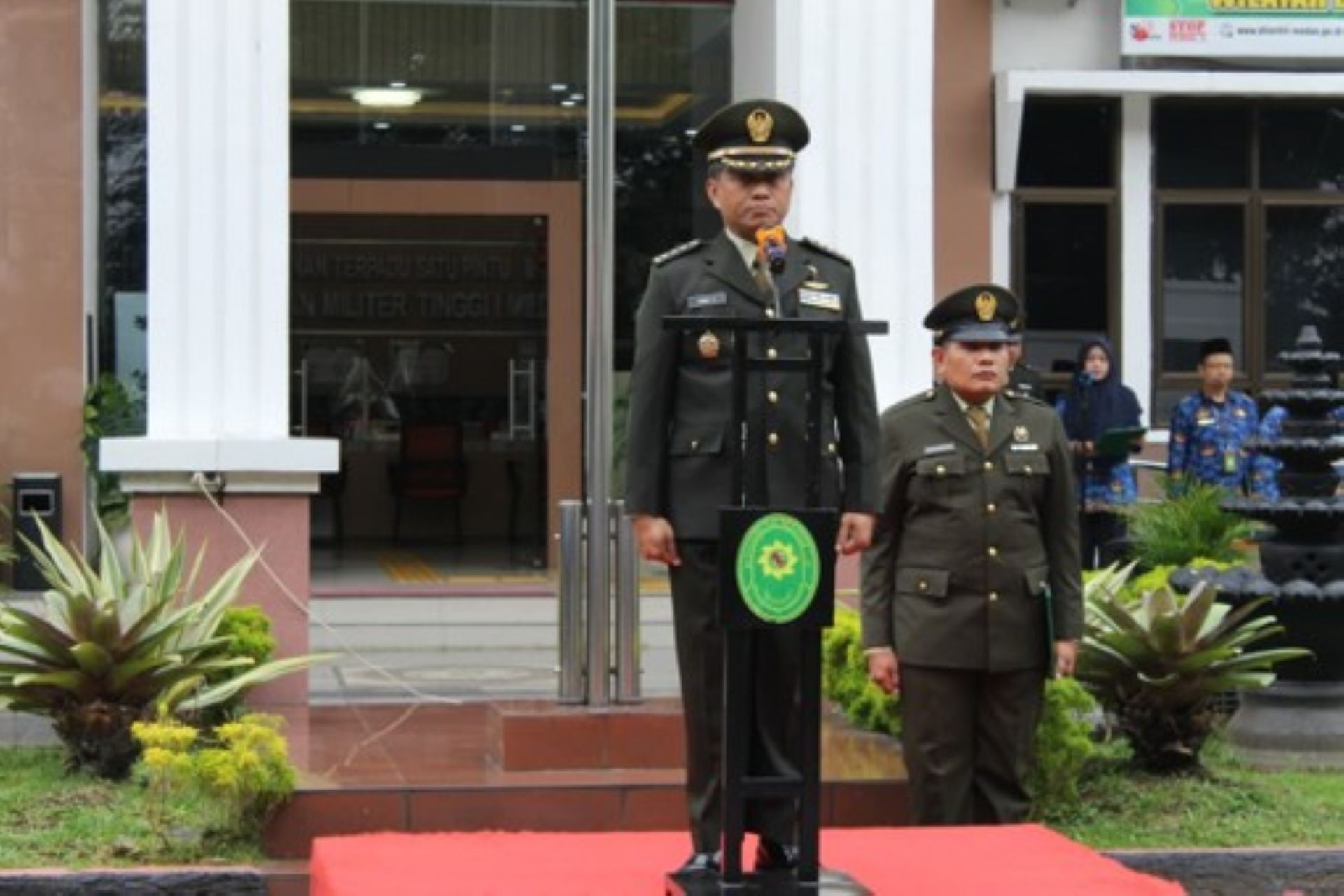 Pengadilan Militer I-02 Medan dan Dilmilti I Medan Peringati Hari Kesaktian Pancasila 2026